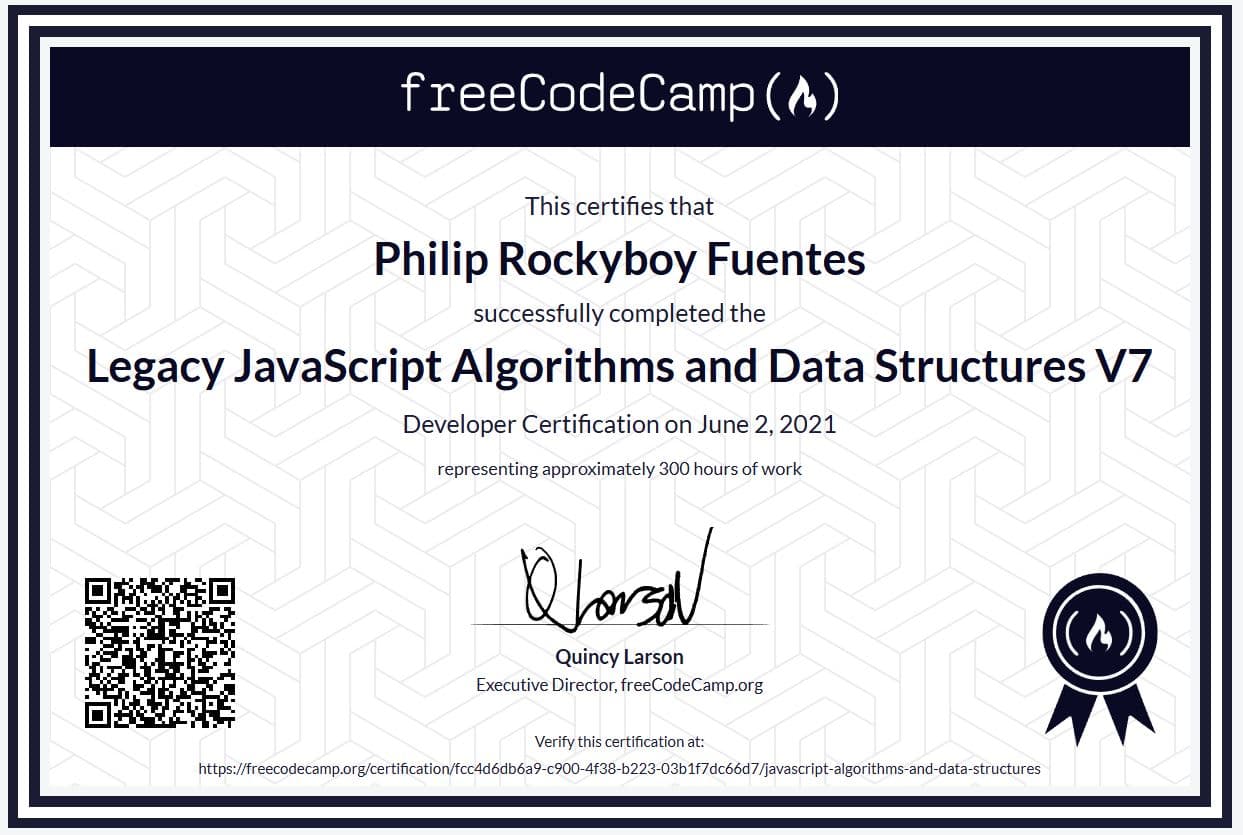 JavaScript Certification